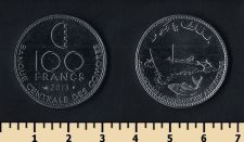 Коморские о-ва 100 франков 2013