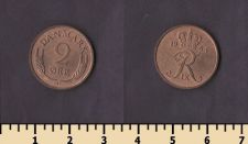 Дания 2 эре 1964