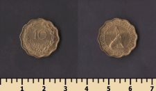 Парагвай 10 сентимо 1953