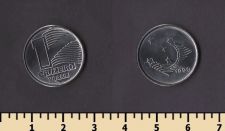 Бразилия 1 крузейро 1990