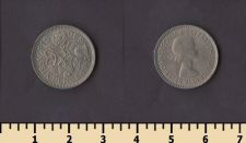Великобритания 6 пенсов 1953