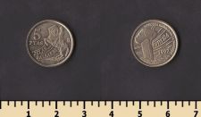 Испания 5 песет 1997