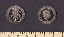 Великобритания 20 пенсов 2008