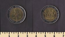 Нигерия 1 найра 2006