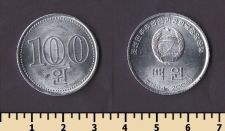 Северная Корея 100 вон 2005