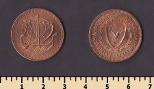Кипр 5 милс 1963