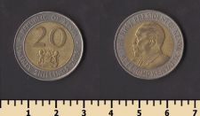 Кения 20 шиллингов 2005