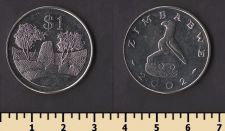 Зимбабве 1 доллар 2002