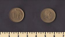 Уругвай 1 песо 1968