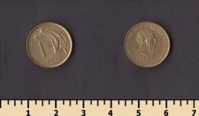 Уругвай 1 песо 1968