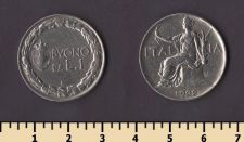 Италия 1 лира 1922