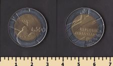 Сан-Марино 500 лир 1990