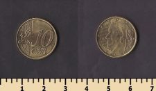 Франция 10 евроцентов 2024