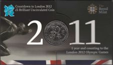 Великобритания 5 фунтов 2011