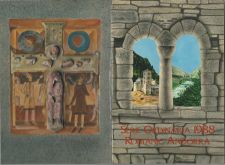 Набор Андорра 4 монеты 1988