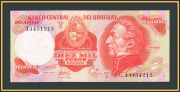 Уругвай 10000 песо 1974 P-53 (53c) UNC